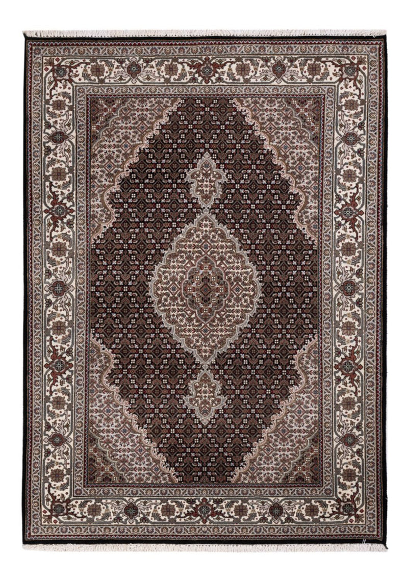 Oosters tapijt - Tabriz - 196 x 141 cm - donkergrijs