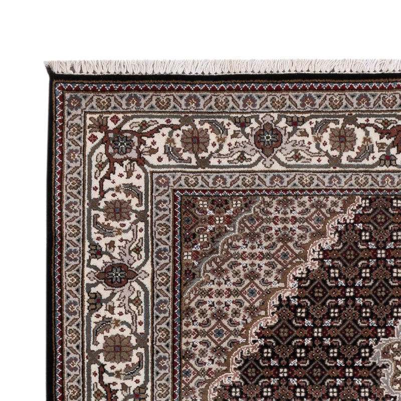 Oosters tapijt - Tabriz - 196 x 141 cm - donkergrijs