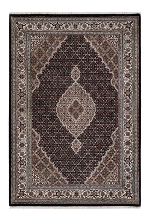 Oosters tapijt - Tabriz - 204 x 141 cm - donkergrijs
