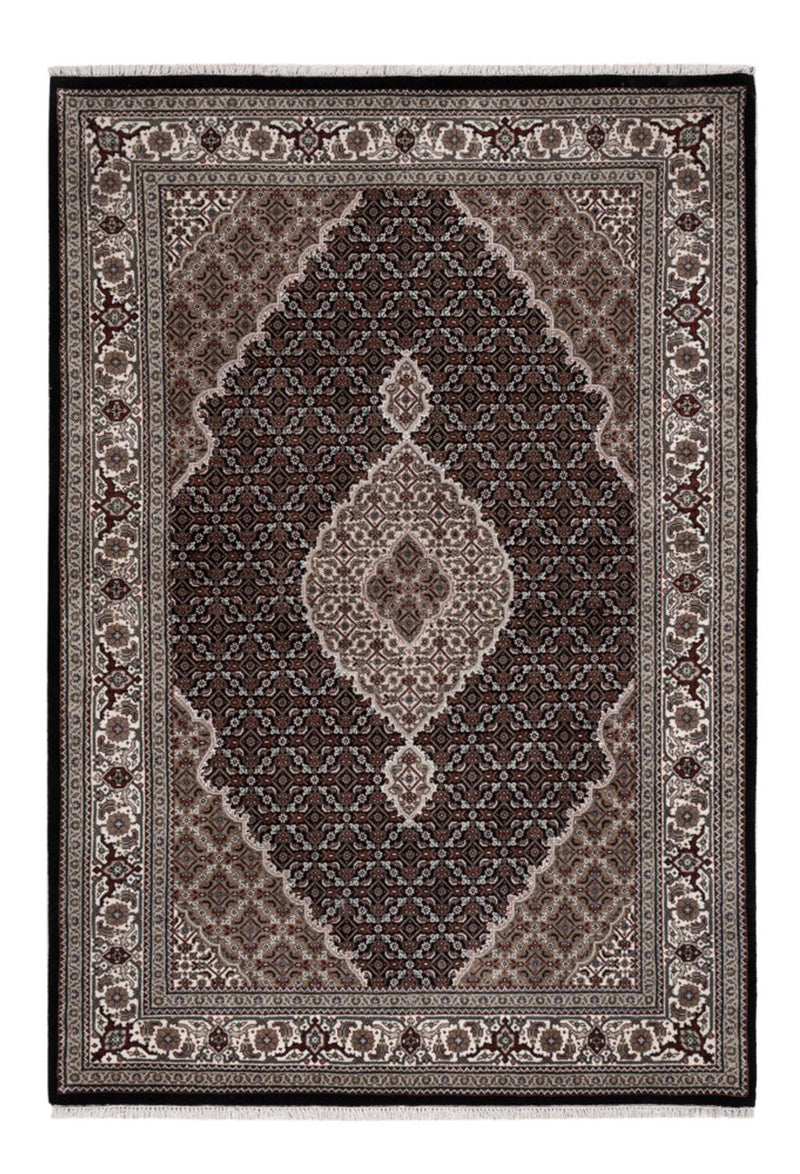 Oosters tapijt - Tabriz - 204 x 141 cm - donkergrijs