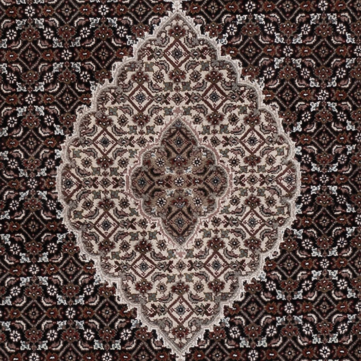 Oosters tapijt - Tabriz - 204 x 141 cm - donkergrijs