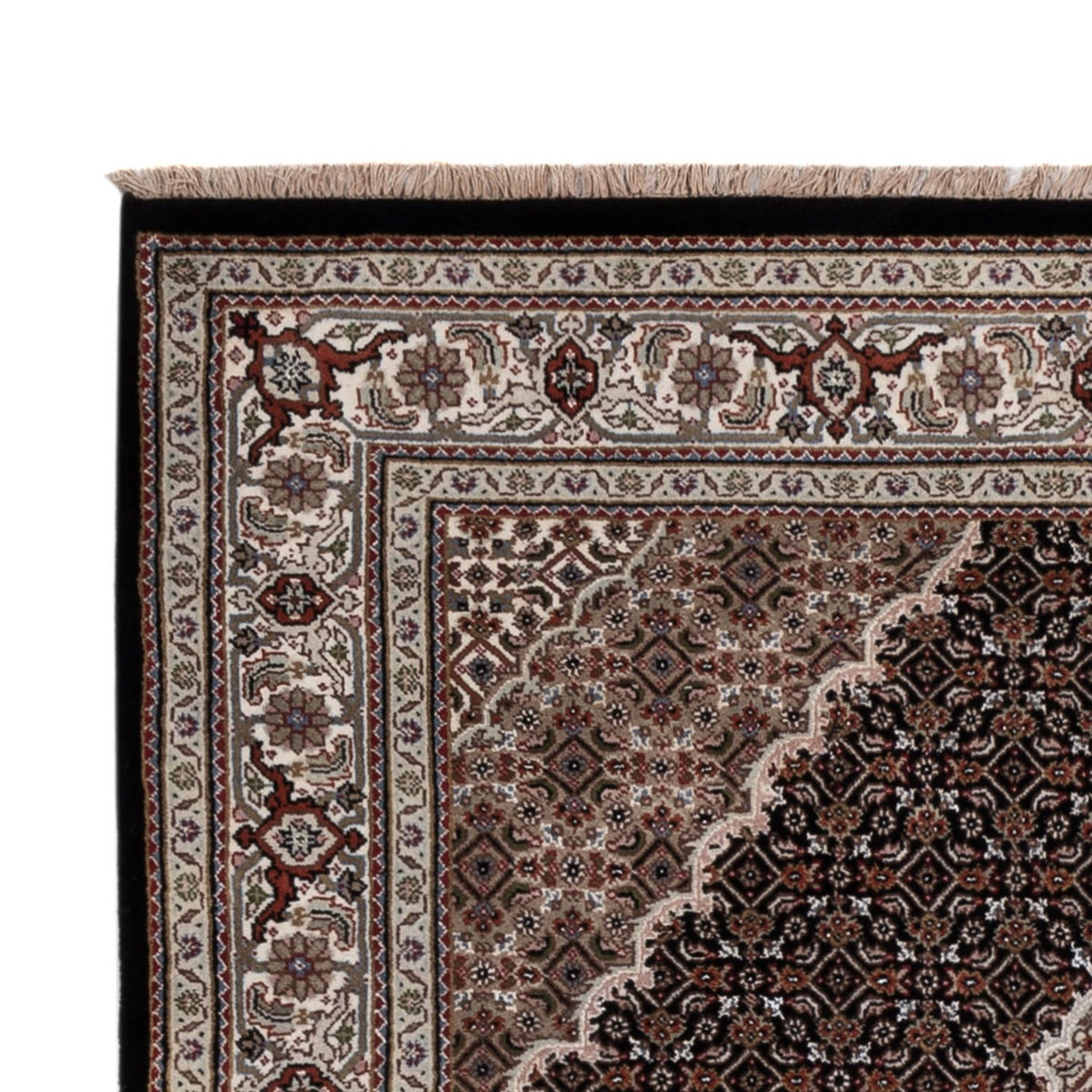 Oosters tapijt - Tabriz - 204 x 142 cm - donkergrijs