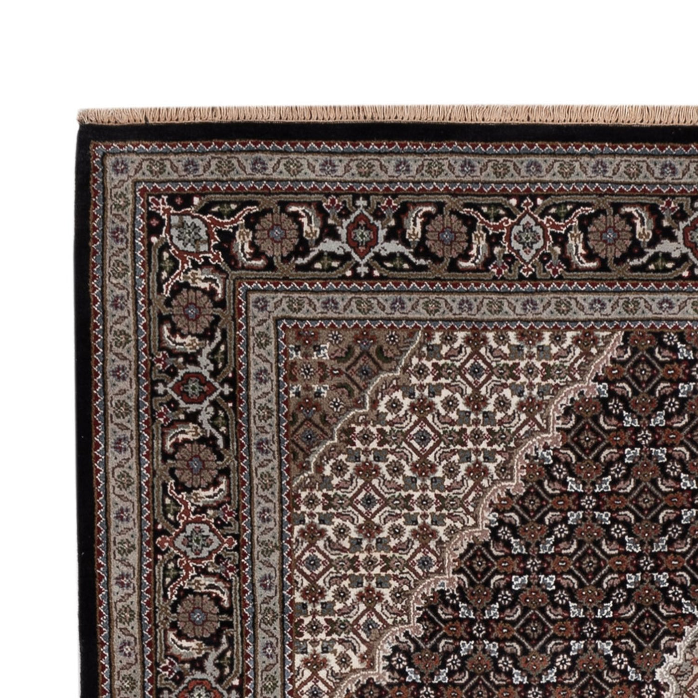 Oosters tapijt - Tabriz - 205 x 143 cm - donkergrijs