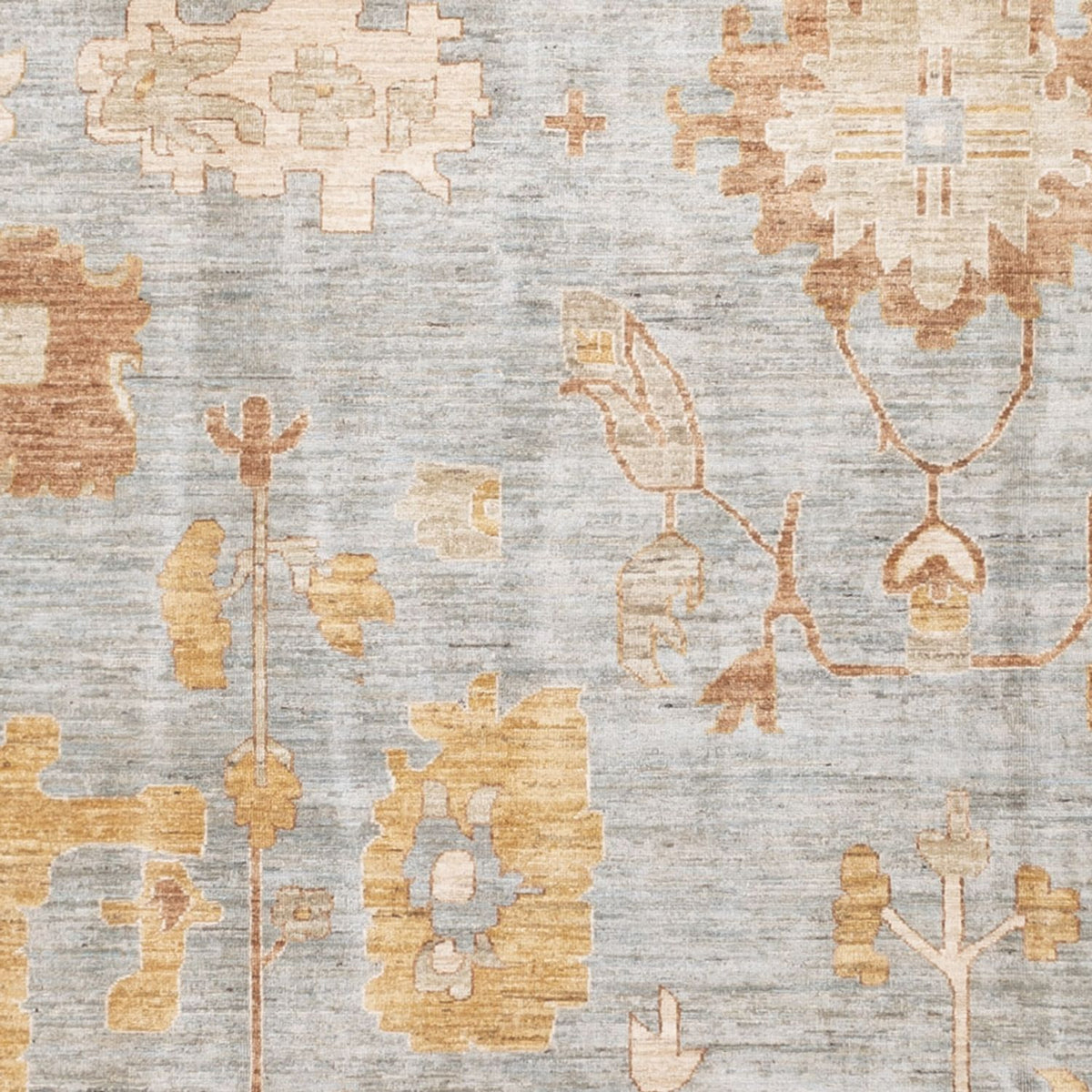 Ziegler Tapijt - Usak - 348 x 246 cm - lichtblauw