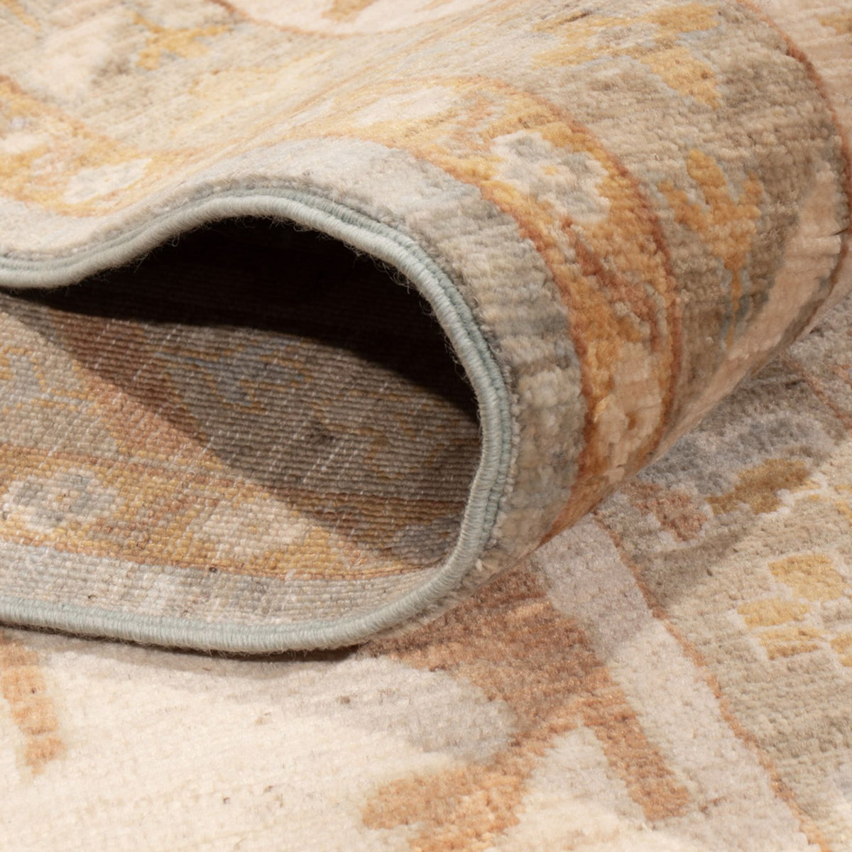 Ziegler Tapijt - Usak - 348 x 246 cm - lichtblauw