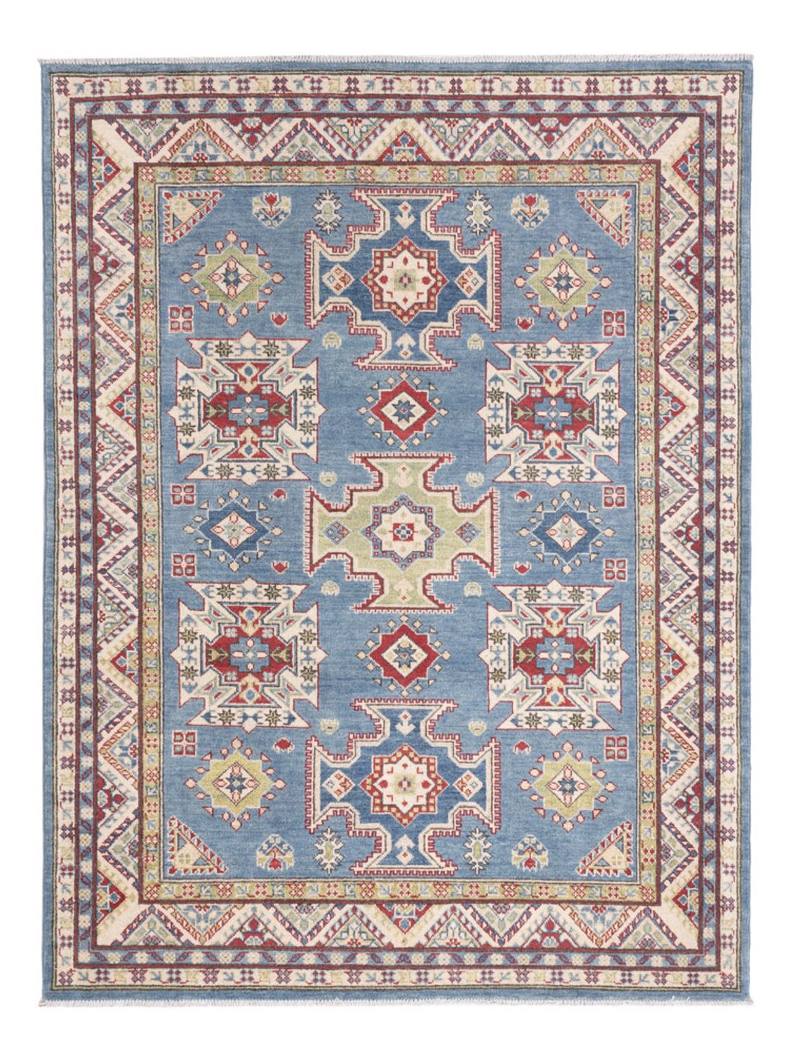 Ziegler Tapijt - Kazak - 198 x 150 cm - blauw