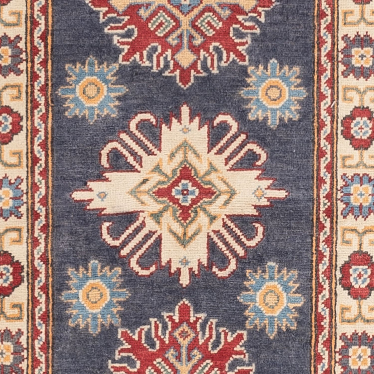 Loper Ziegler Tapijt - Kazak - 303 x 80 cm - donkerblauw