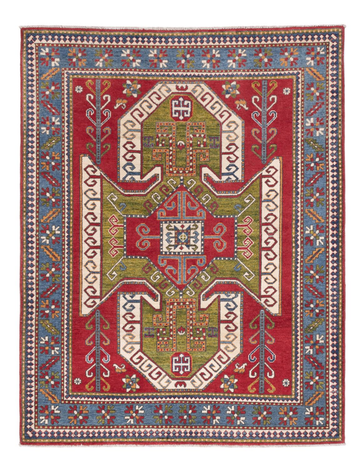 Ziegler Tapijt - Kazak - 202 x 159 cm - veelkleurig