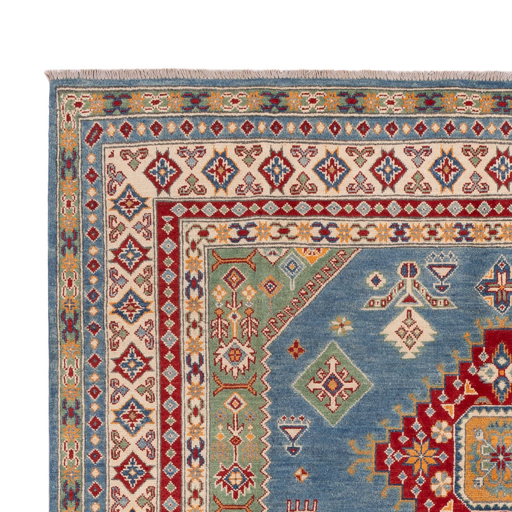 Ziegler Tapijt - Kazak - 300 x 198 cm - blauw