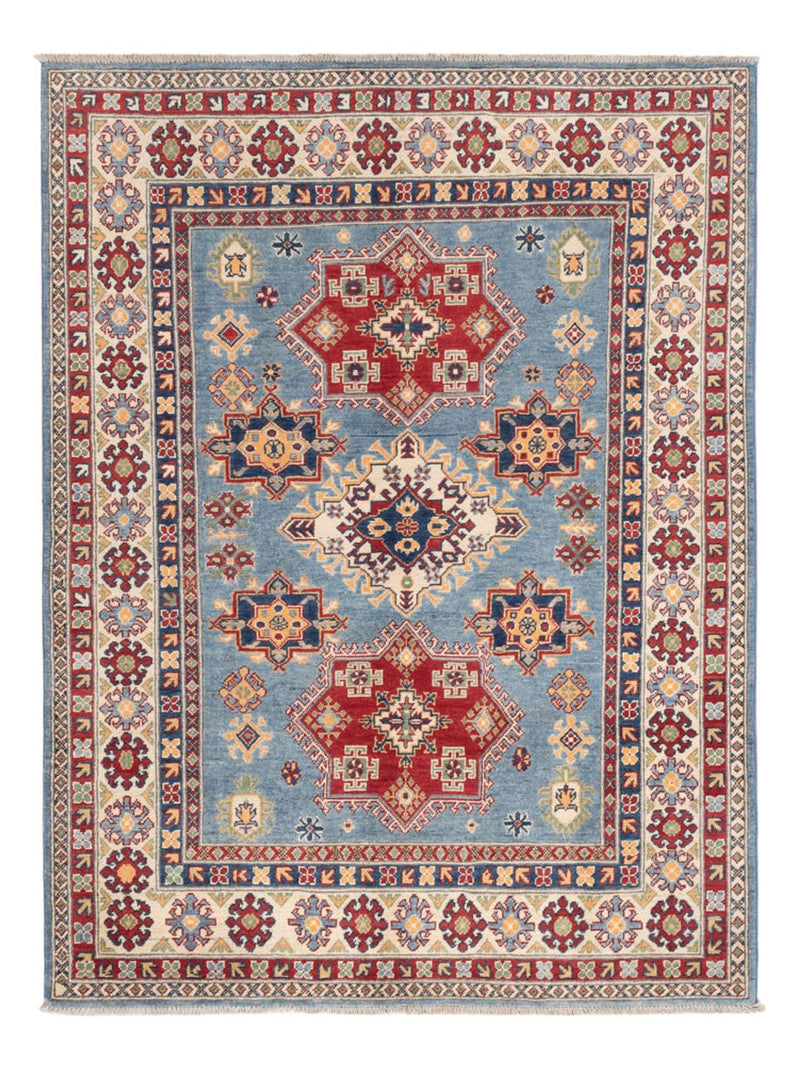 Ziegler Tapijt - Kazak - 202 x 153 cm - blauw