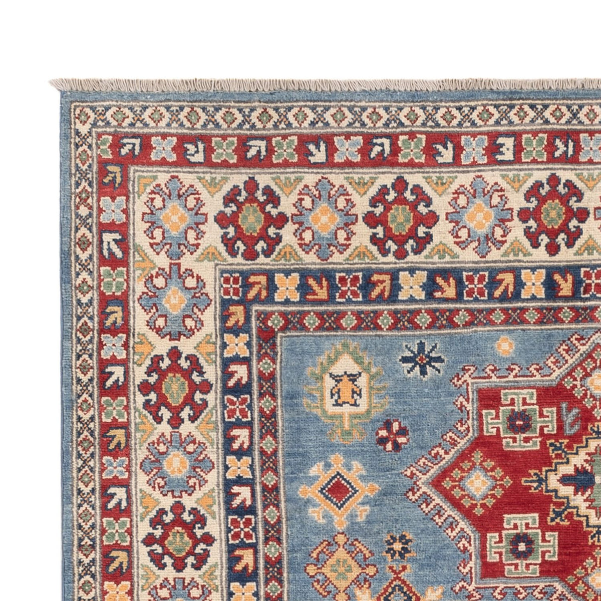 Ziegler Tapijt - Kazak - 202 x 153 cm - blauw