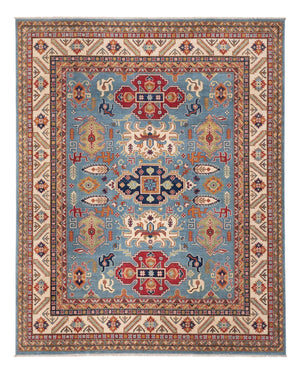 Ziegler Tapijt - Kazak - 301 x 243 cm - blauw