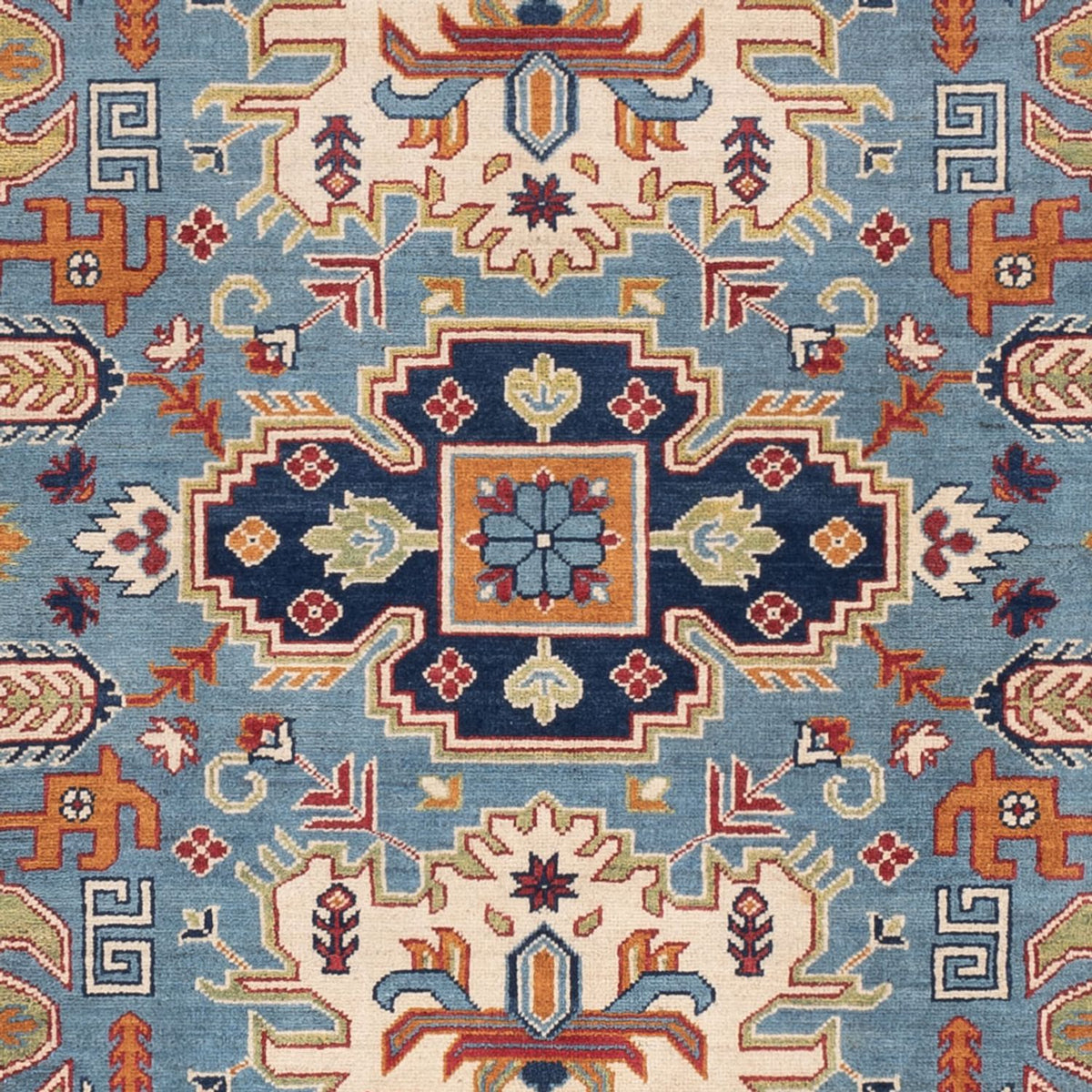 Ziegler Tapijt - Kazak - 301 x 243 cm - blauw