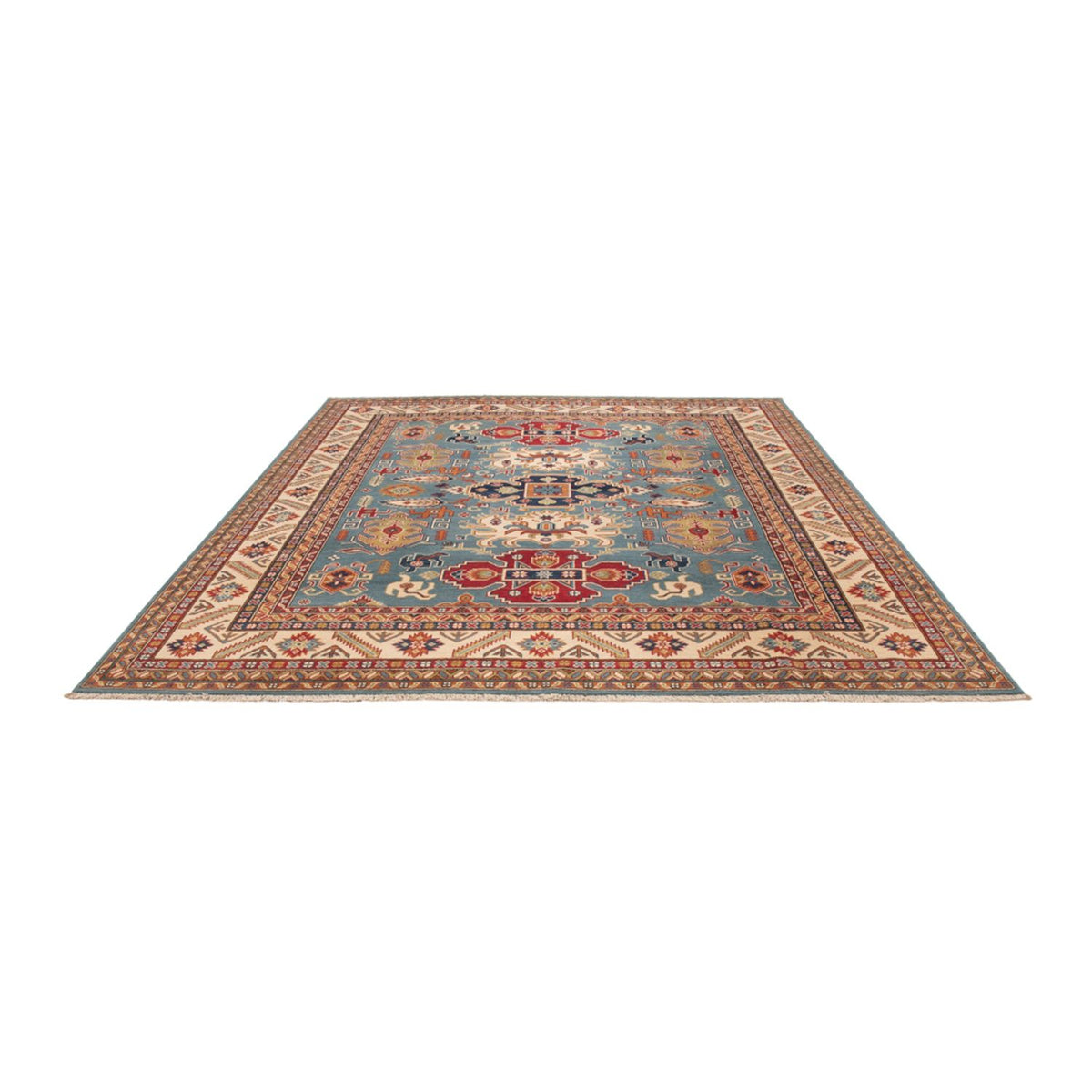 Ziegler Tapijt - Kazak - 301 x 243 cm - blauw