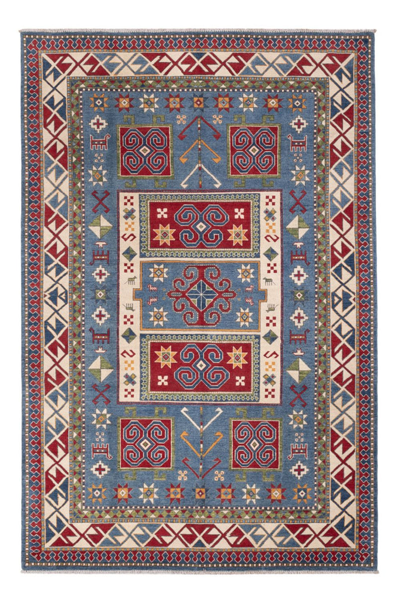 Ziegler Tapijt - Kazak - 302 x 197 cm - blauw