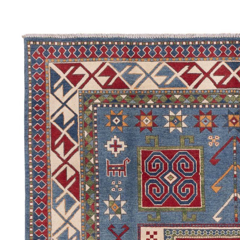 Ziegler Tapijt - Kazak - 302 x 197 cm - blauw