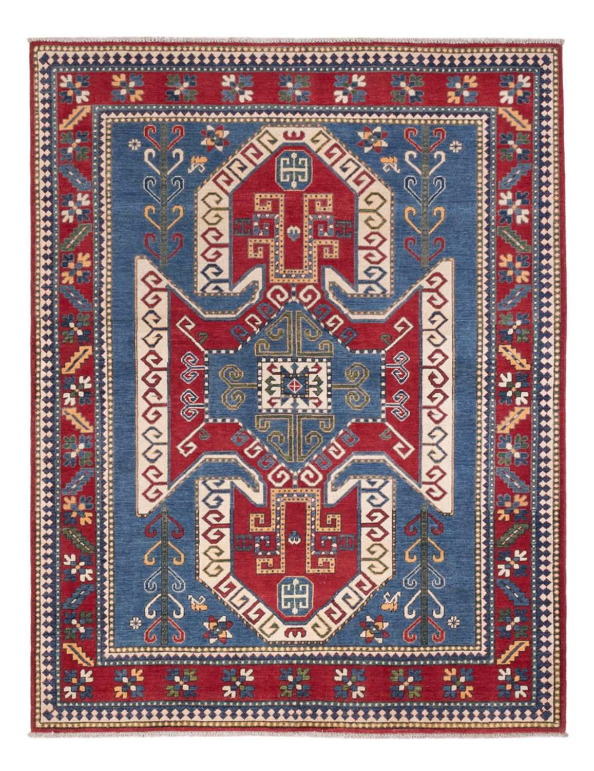 Ziegler Tapijt - Kazak - 227 x 178 cm - veelkleurig