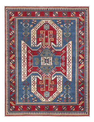 Ziegler Tapijt - Kazak - 227 x 178 cm - veelkleurig