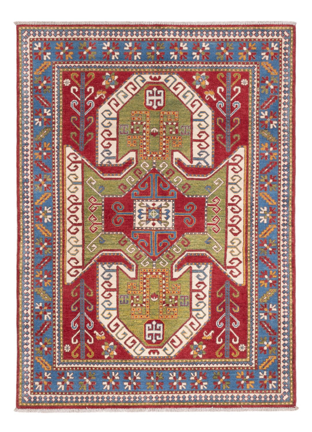 Ziegler Tapijt - Kazak - 202 x 143 cm - veelkleurig