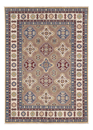 Ziegler Tapijt - Kazak - 212 x 150 cm - donker beige
