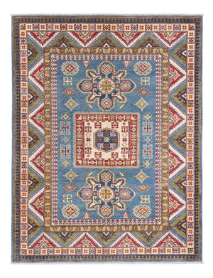 Ziegler Tapijt - Kazak - 193 x 148 cm - blauw