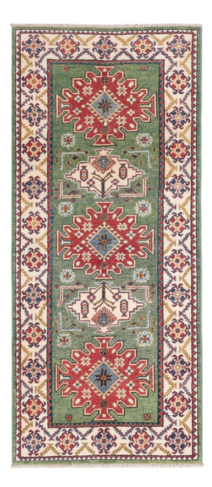 Loper Ziegler Tapijt - Kazak - 192 x 83 cm - groen