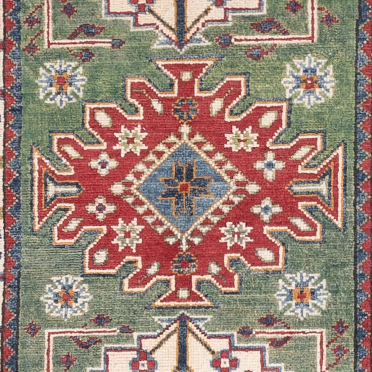 Loper Ziegler Tapijt - Kazak - 192 x 83 cm - groen