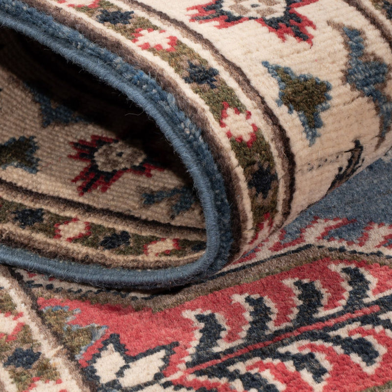 Loper Ziegler Tapijt - Kazak - 288 x 82 cm - blauw