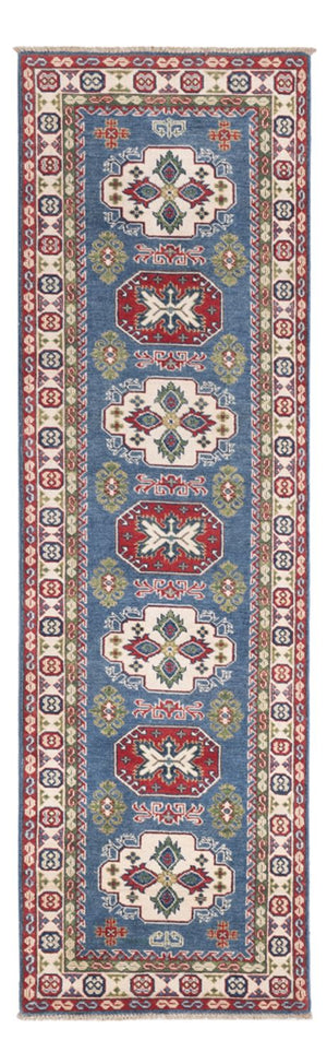 Loper Ziegler Tapijt - Kazak - 281 x 80 cm - blauw