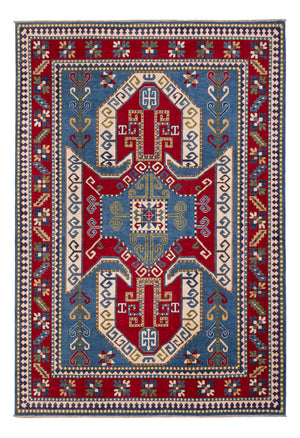 Ziegler Tapijt - Kazak - 295 x 203 cm - blauw