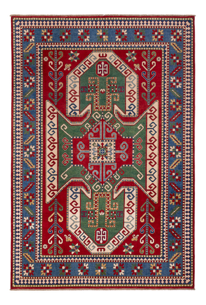 Ziegler Tapijt - Kazak - 293 x 200 cm - groen