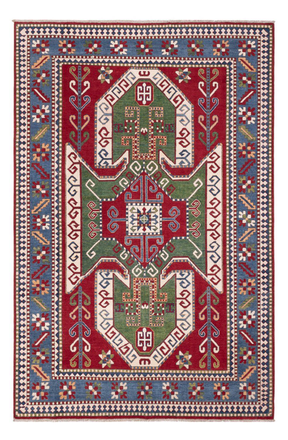 Ziegler Tapijt - Kazak - 296 x 196 cm - veelkleurig