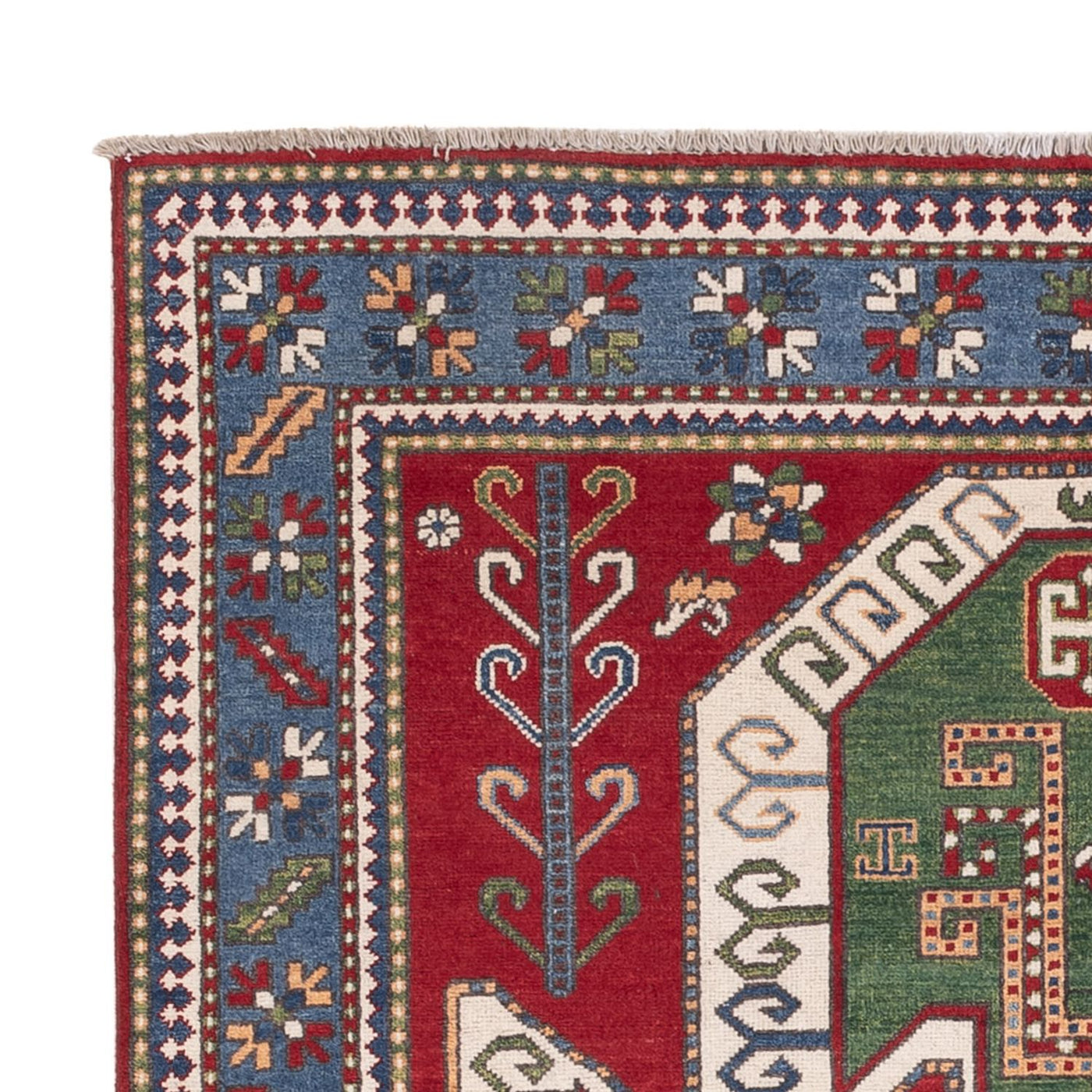 Kazak Tapijt 201x151cm - Oosters Tapijt