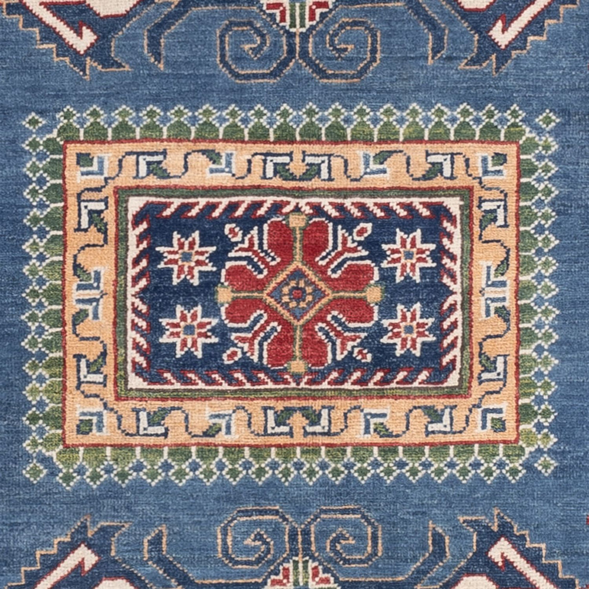 Ziegler Tapijt - Kazak - 206 x 156 cm - blauw