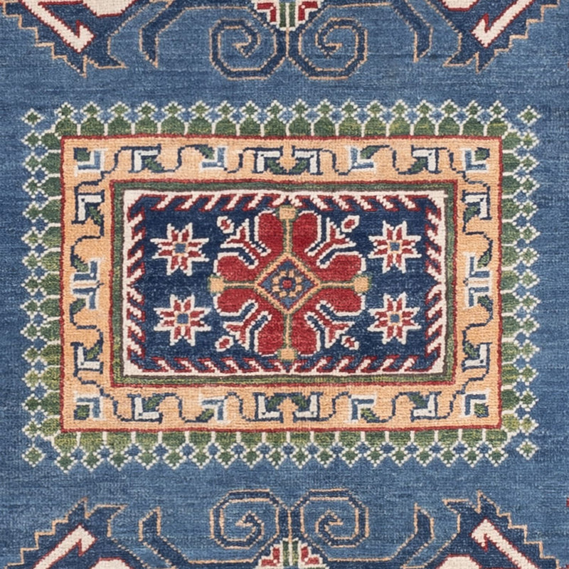 Ziegler Tapijt - Kazak - 206 x 156 cm - blauw