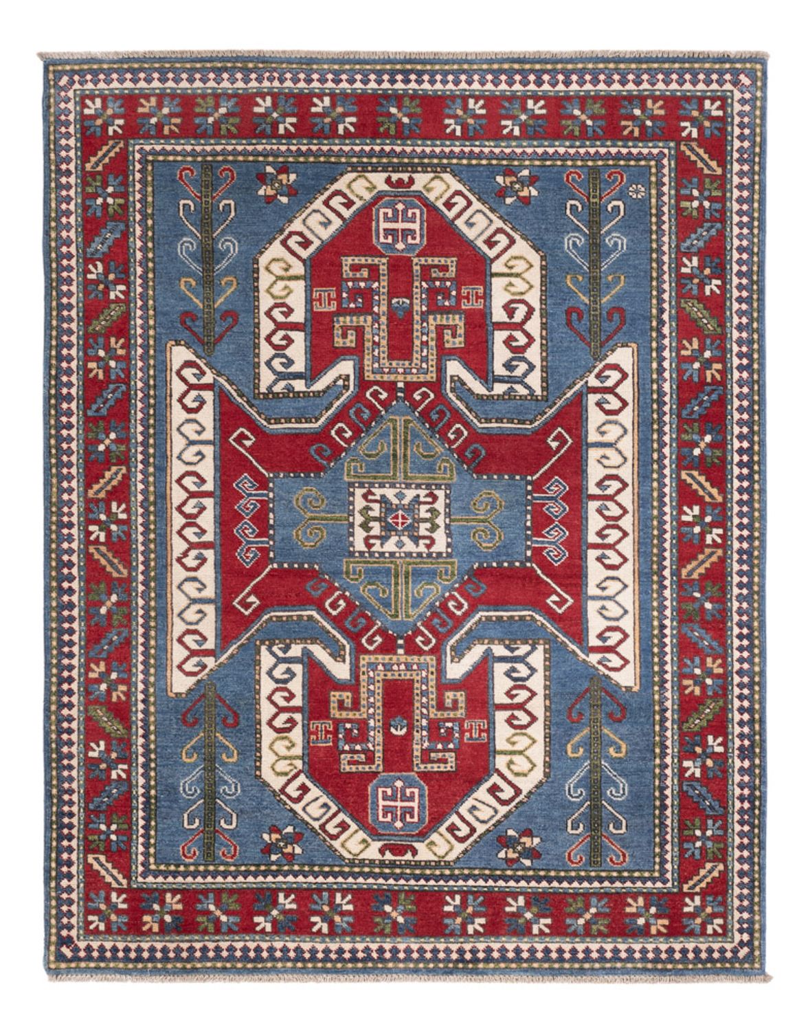 Ziegler Tapijt - Kazak - 198 x 153 cm - veelkleurig