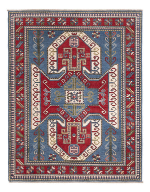 Ziegler Tapijt - Kazak - 198 x 153 cm - veelkleurig