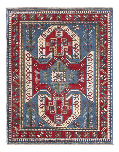 Kazak Tapijt 153x198cm - Oosters Tapijt