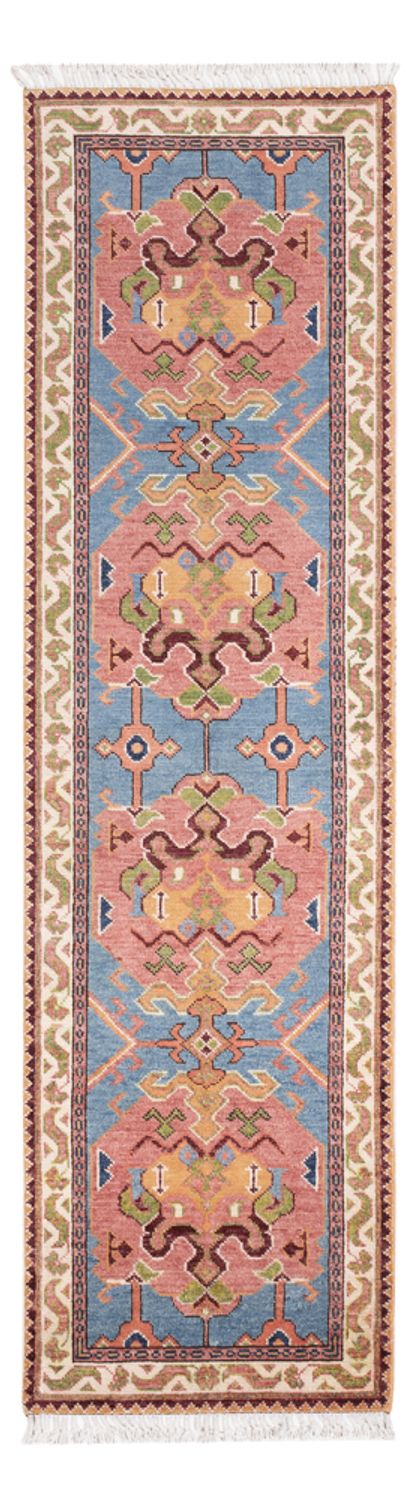 Loper Ziegler Tapijt - Kazak - 297 x 76 cm - blauw