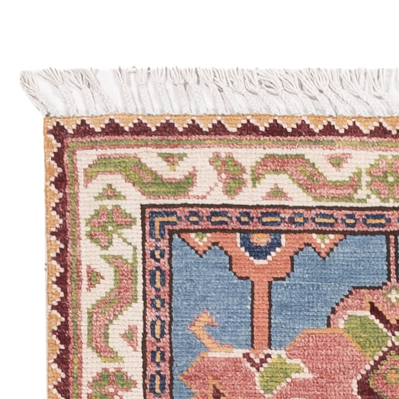 Loper Ziegler Tapijt - Kazak - 297 x 76 cm - blauw