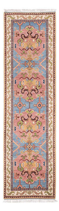 Loper Ziegler Tapijt - Kazak - 296 x 79 cm - blauw