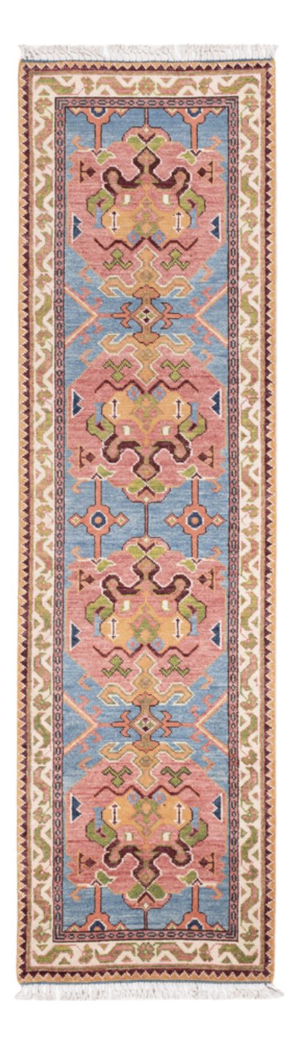Loper Ziegler Tapijt - Kazak - 296 x 79 cm - blauw