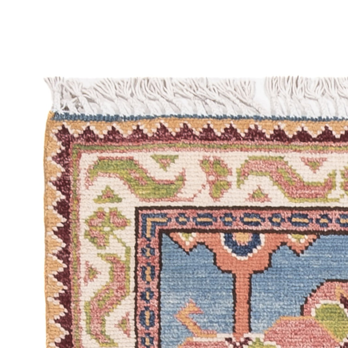 Loper Ziegler Tapijt - Kazak - 296 x 79 cm - blauw