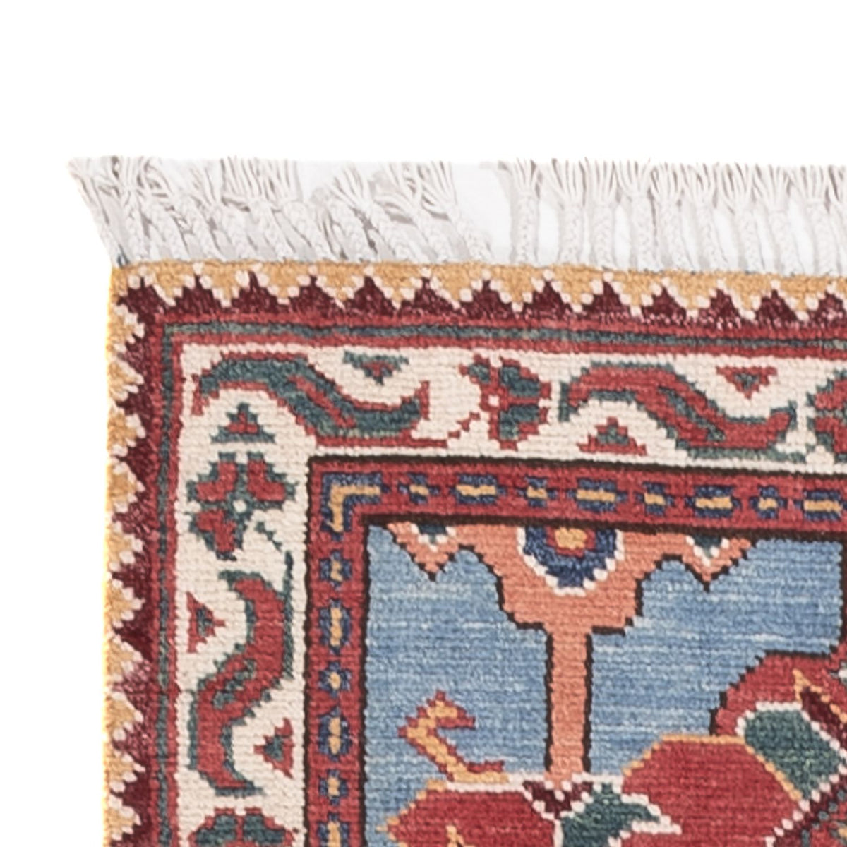 Loper Ziegler Tapijt - Kazak - 287 x 77 cm - blauw