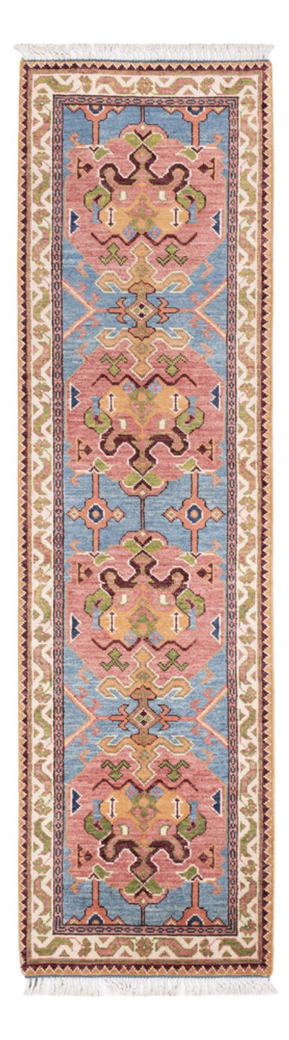 Loper Ziegler Tapijt - Kazak - 296 x 78 cm - blauw