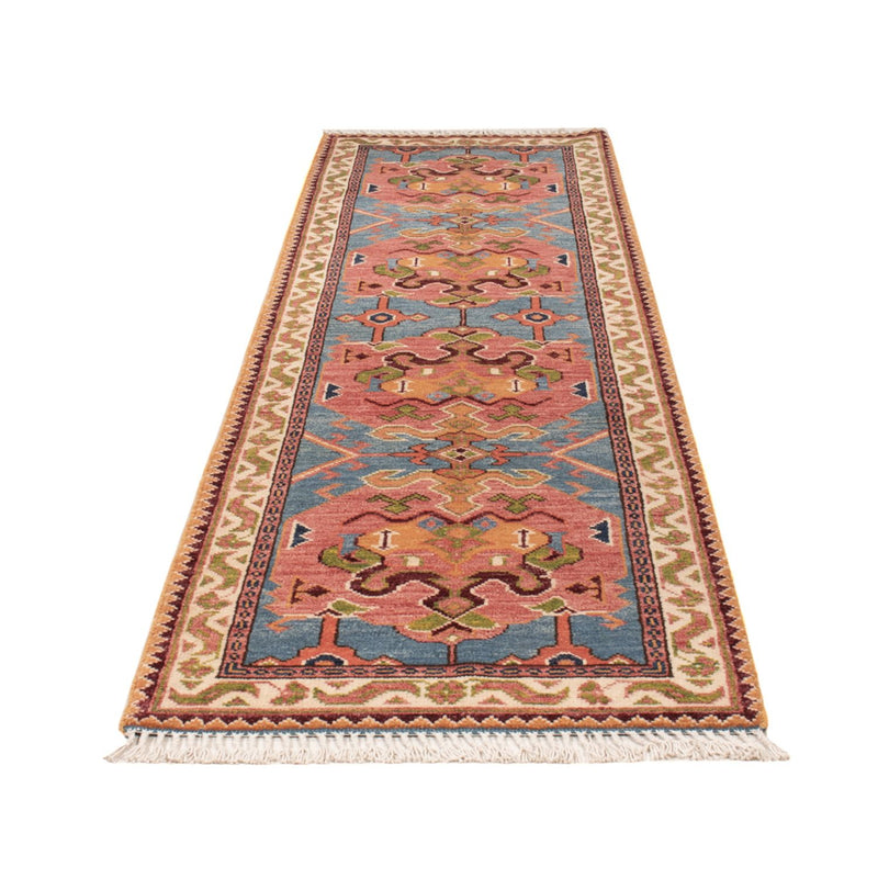 Loper Ziegler Tapijt - Kazak - 296 x 78 cm - blauw