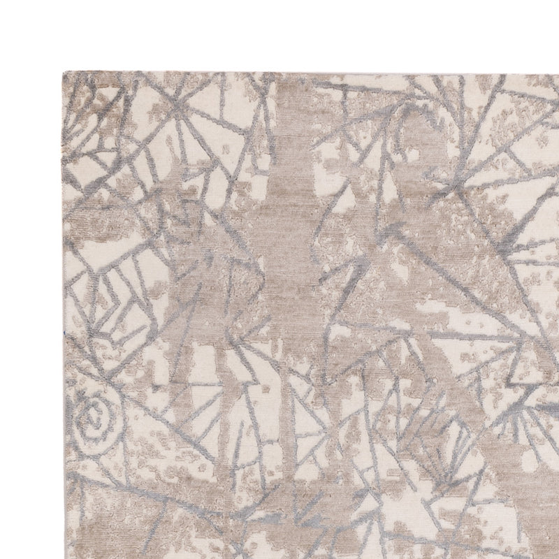 Designer tapijt - 245 x 175 cm - lichtgrijs