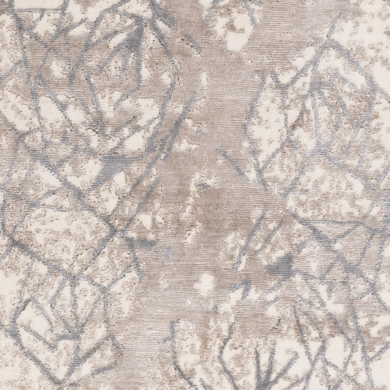 Designer tapijt - 242 x 174 cm - lichtgrijs