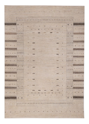 Gabbeh Tapijt - Loribaft Indus - 245 x 174 cm - licht beige