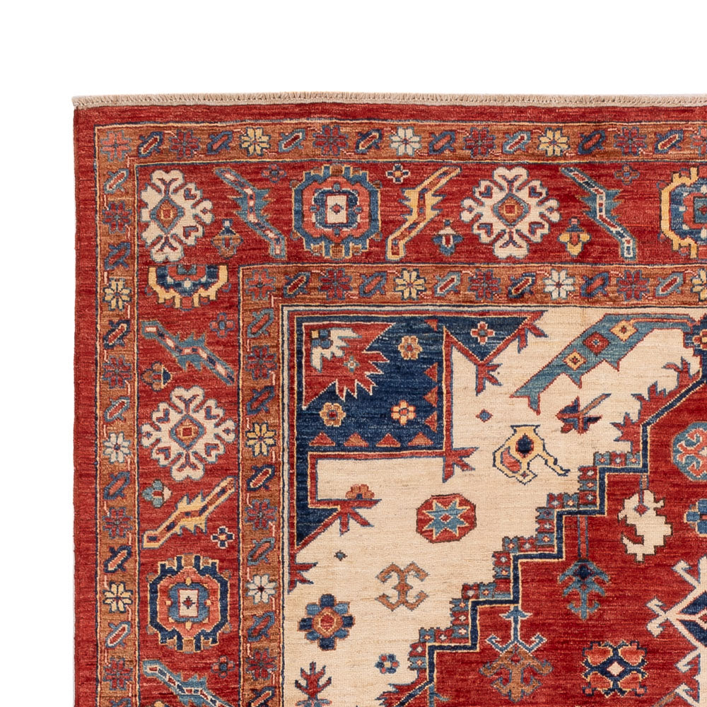 Kazak Tapijt 242x186cm - Oosters Tapijt